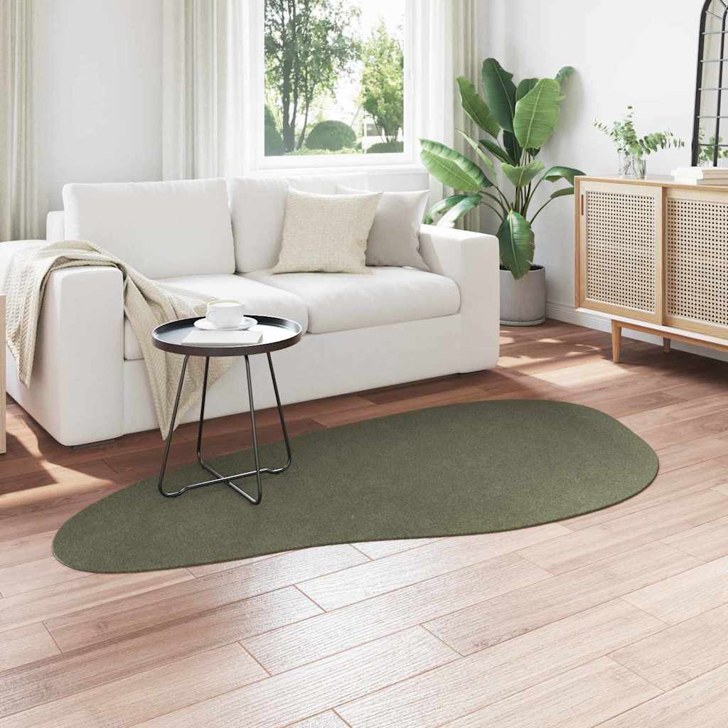 Tappeto HUARTE Verde foresta 100 x 200 cm Poliestere