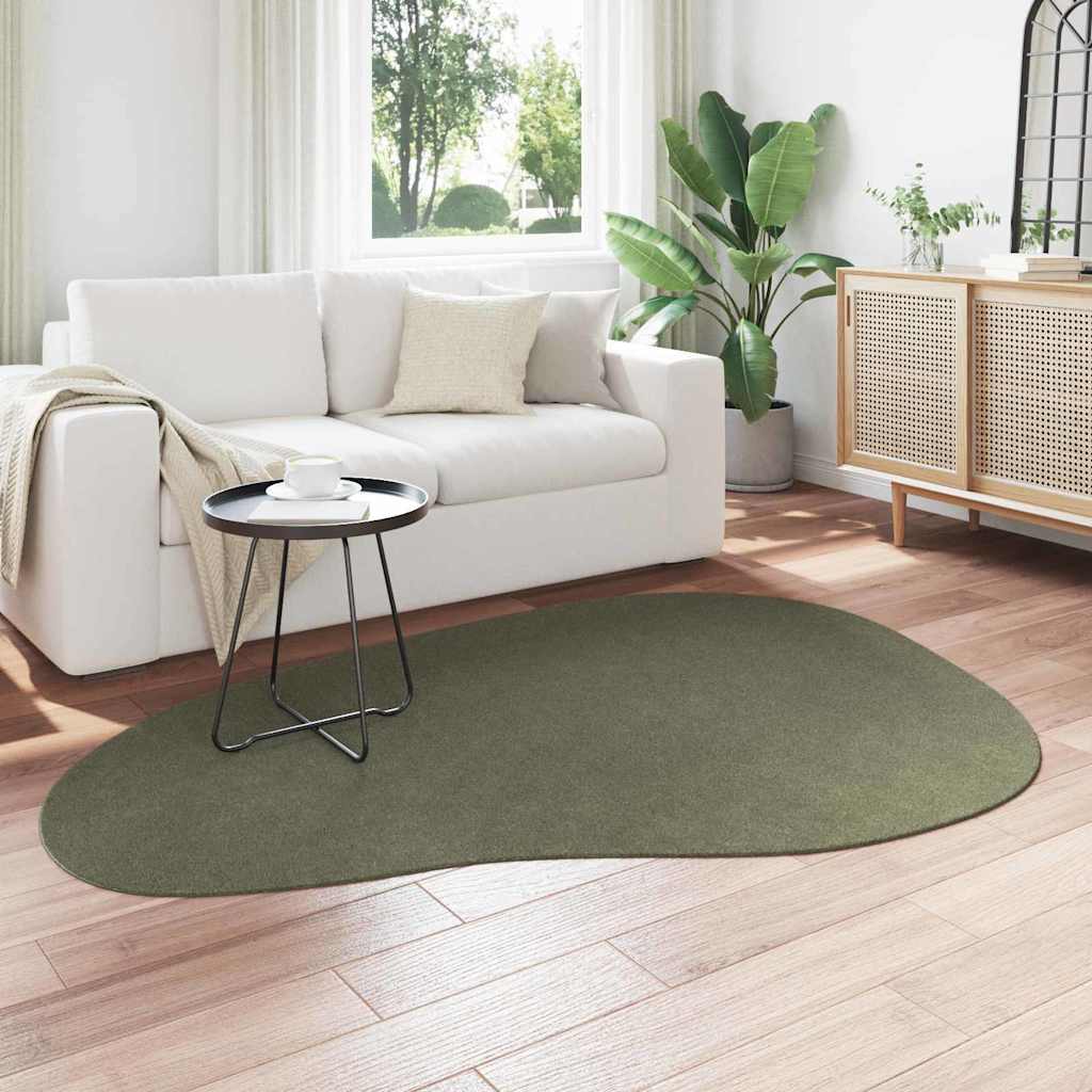 Tappeto HUARTE Verde foresta 140 x 200 cm Poliestere
