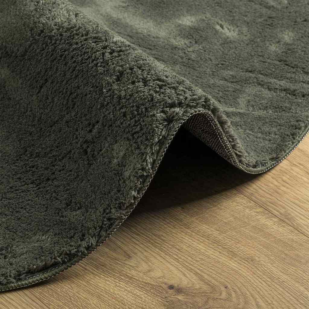 Tappeto HUARTE Verde foresta 140 x 200 cm Poliestere