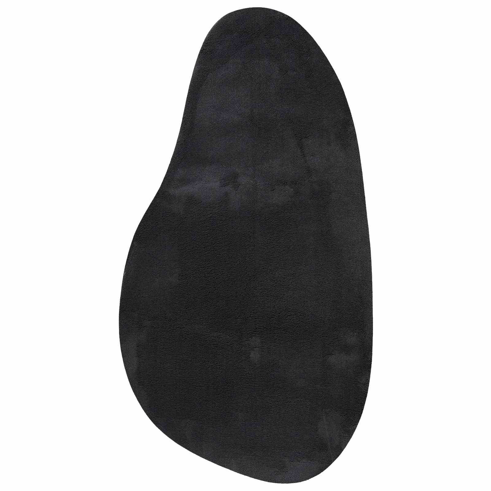 Tappeto HUARTE Nero 80 x 150 cm Poliestere