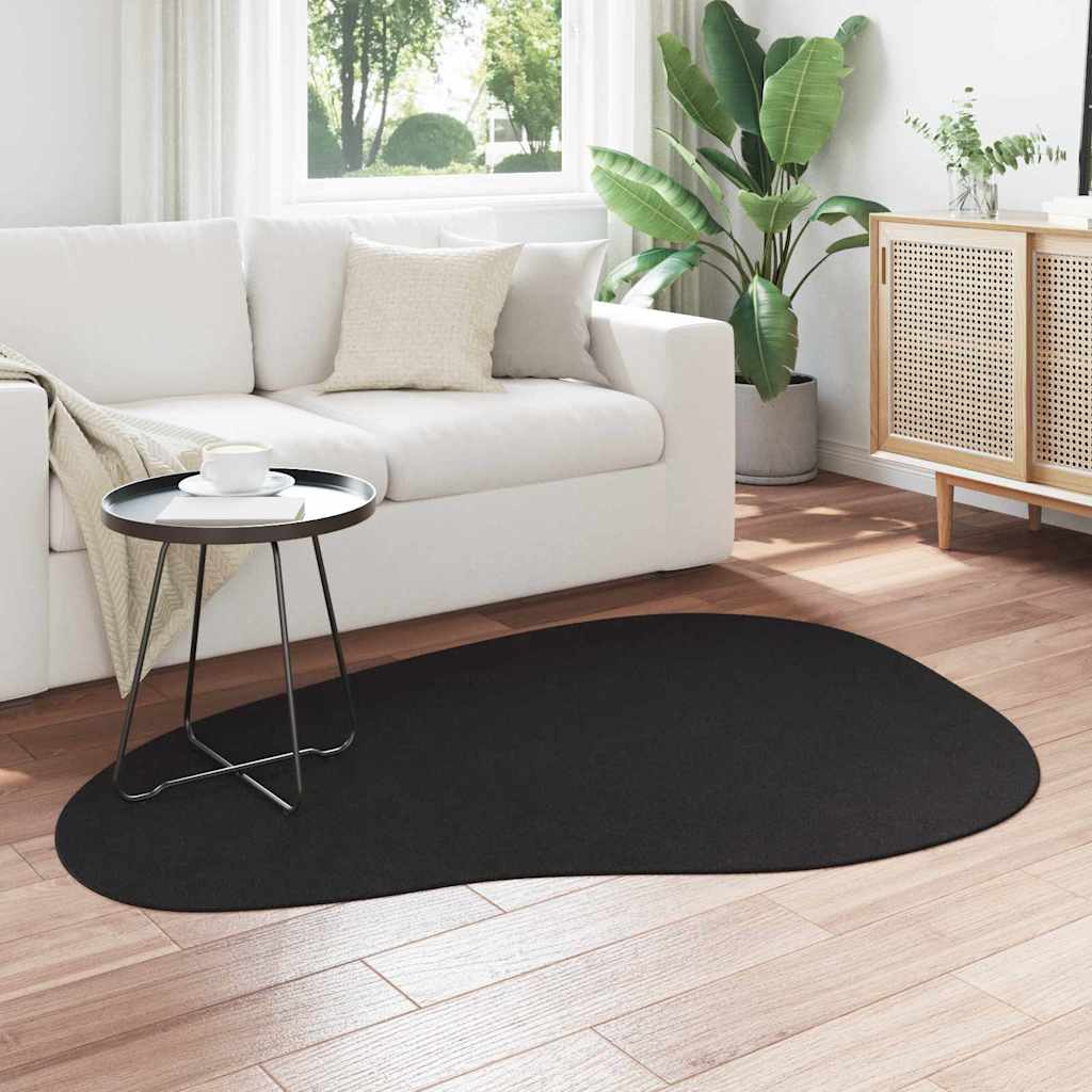Tappeto HUARTE Nero 120 x 170 cm Poliestere