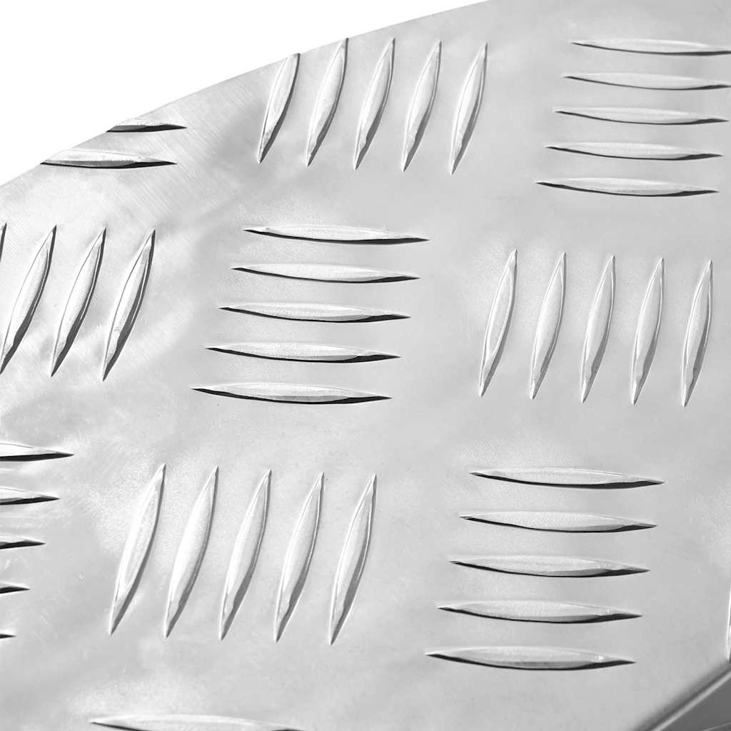 Gradini per Scale 15 pz 60 x 18 x 2,5 cm Argento Alluminio