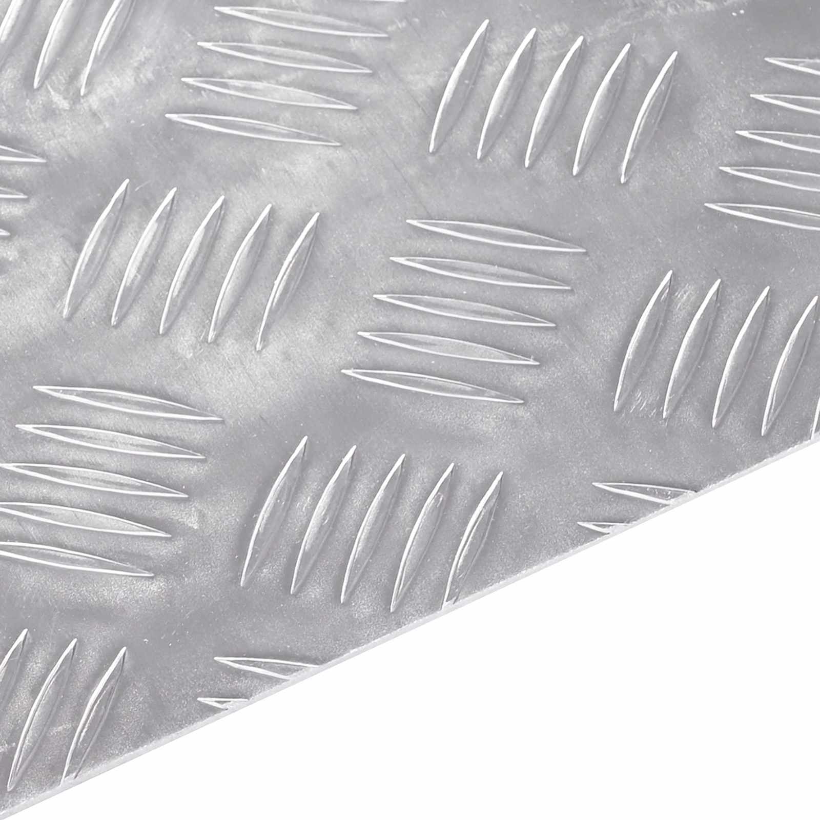 Gradini per Scale 2 pz 40 x 30 cm Argento Alluminio