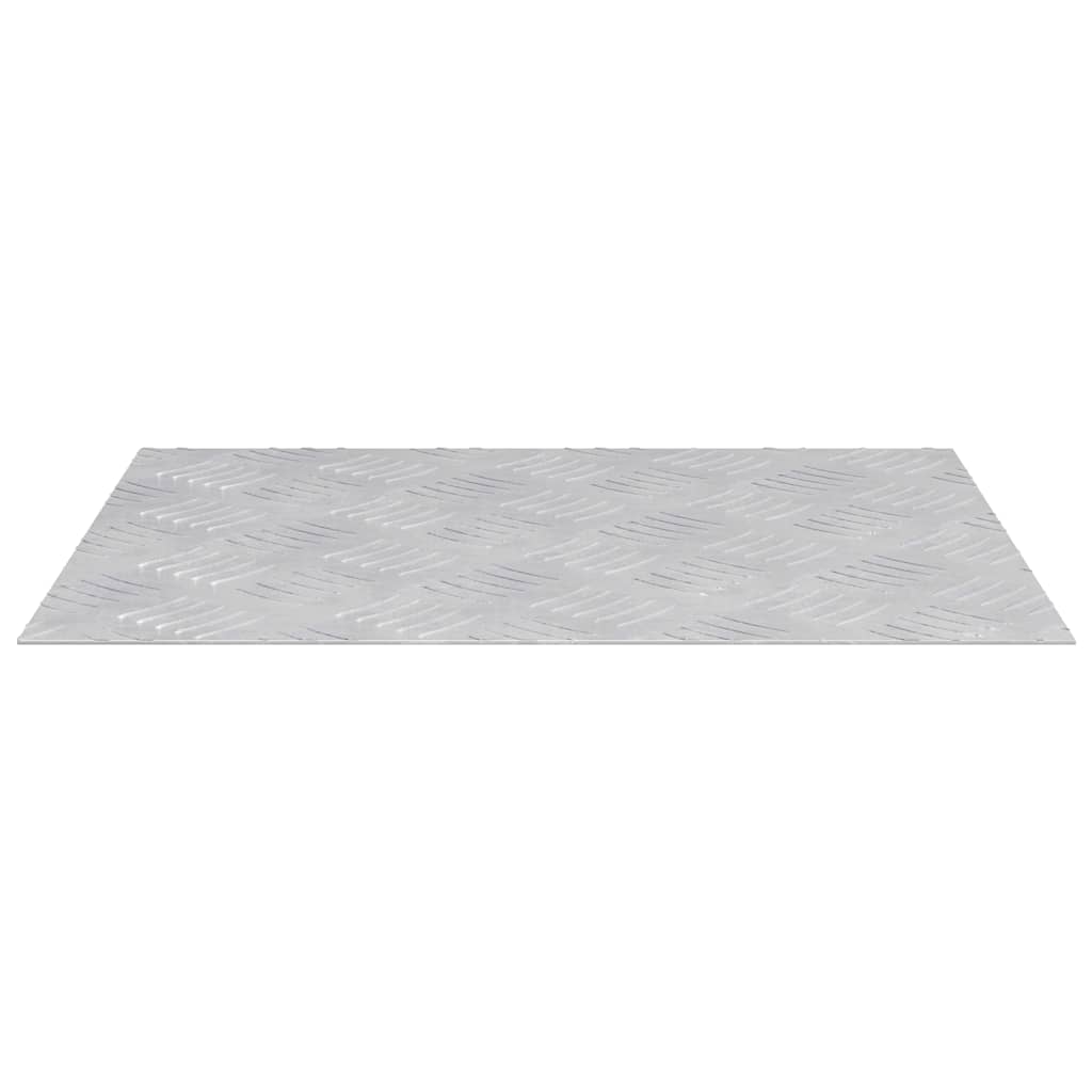 Gradini per Scale 2 pz 50 x 40 cm Argento Alluminio