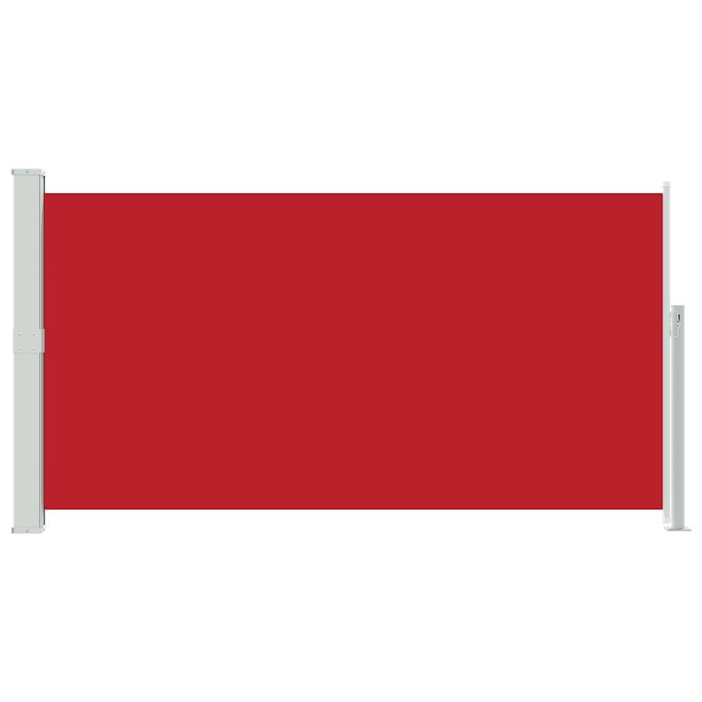 Tendalino Laterale per Patio Terrazzo 160 x 300 cm Rosso