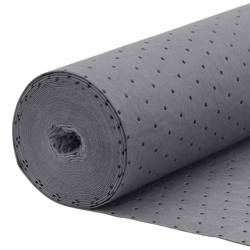 Tampone Assorbente per Olio Grigio 40x1000 cm