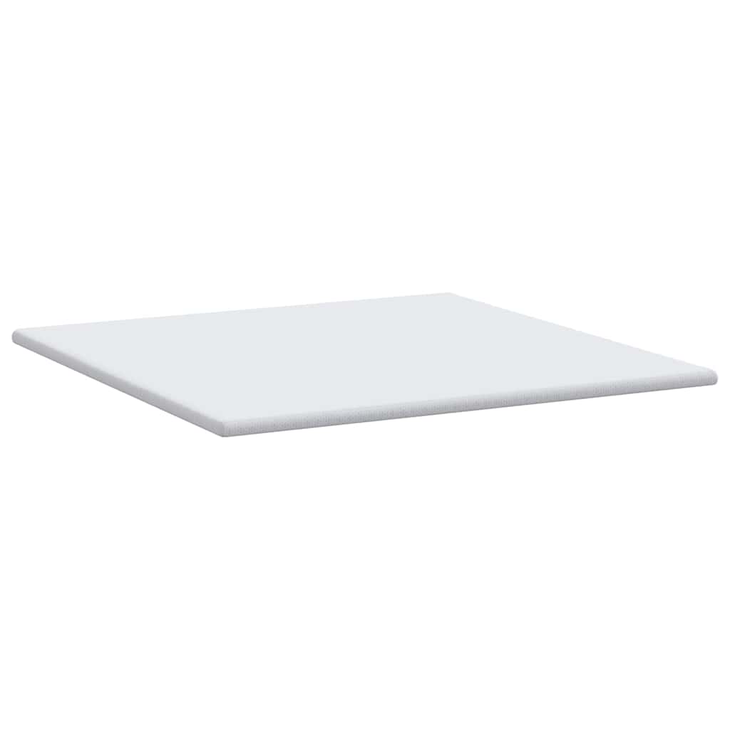 Topper per materasso Bianco 200 x 200 cm Tessuto Jacquard