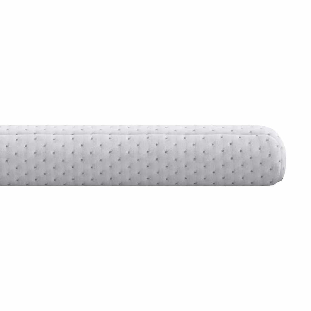 Topper per materasso Bianco 80 x 200 cm Tessuto Jacquard