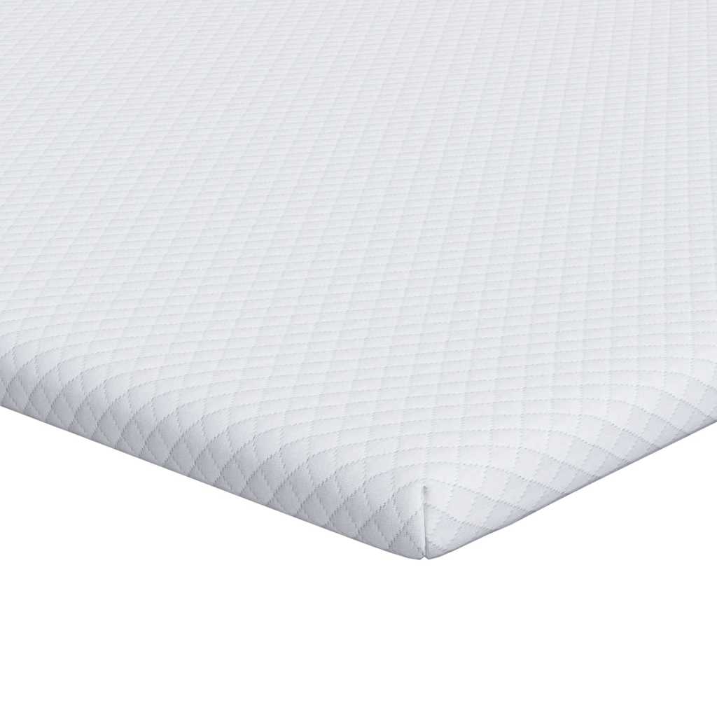 Topper in schiuma memory 80 x 200 cm Thick Morbido Bianco