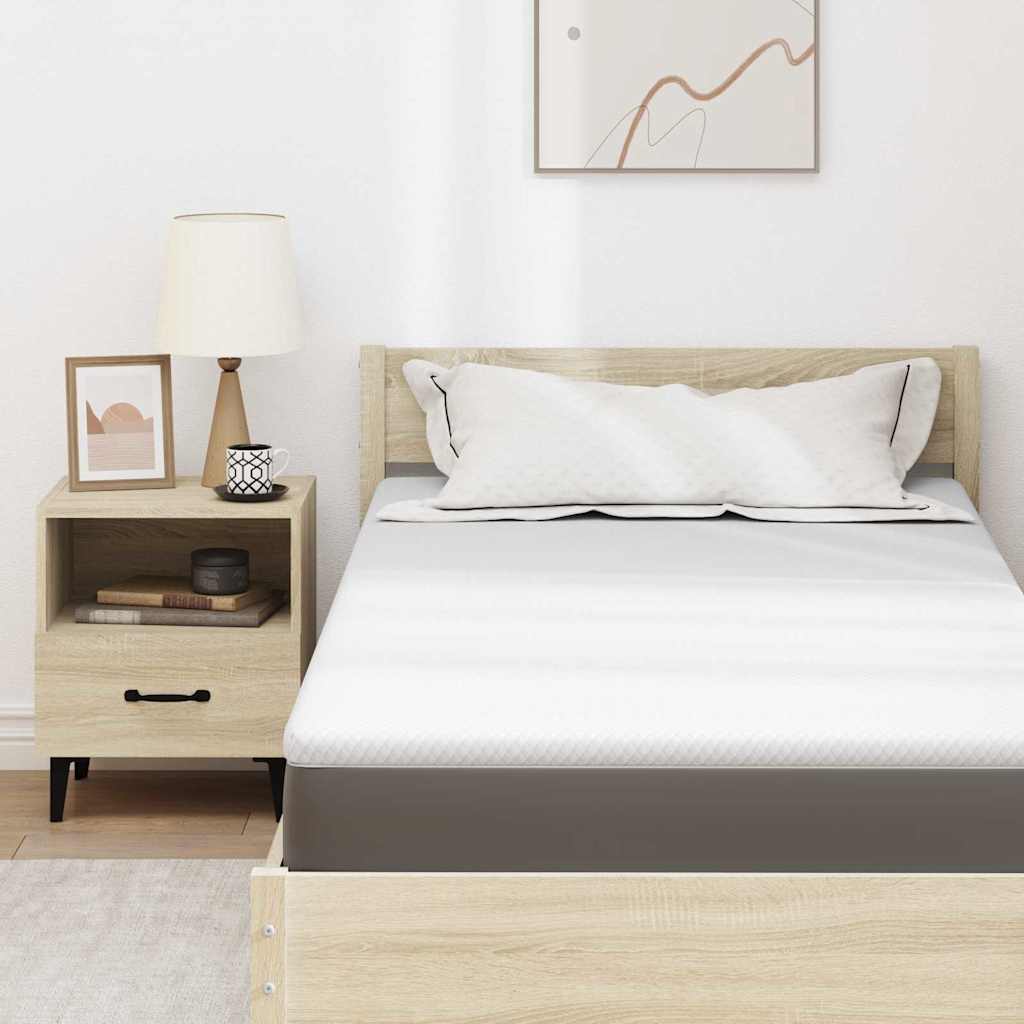 Topper in schiuma memory 90 x 200 cm 3,5 cm Thick Morbido