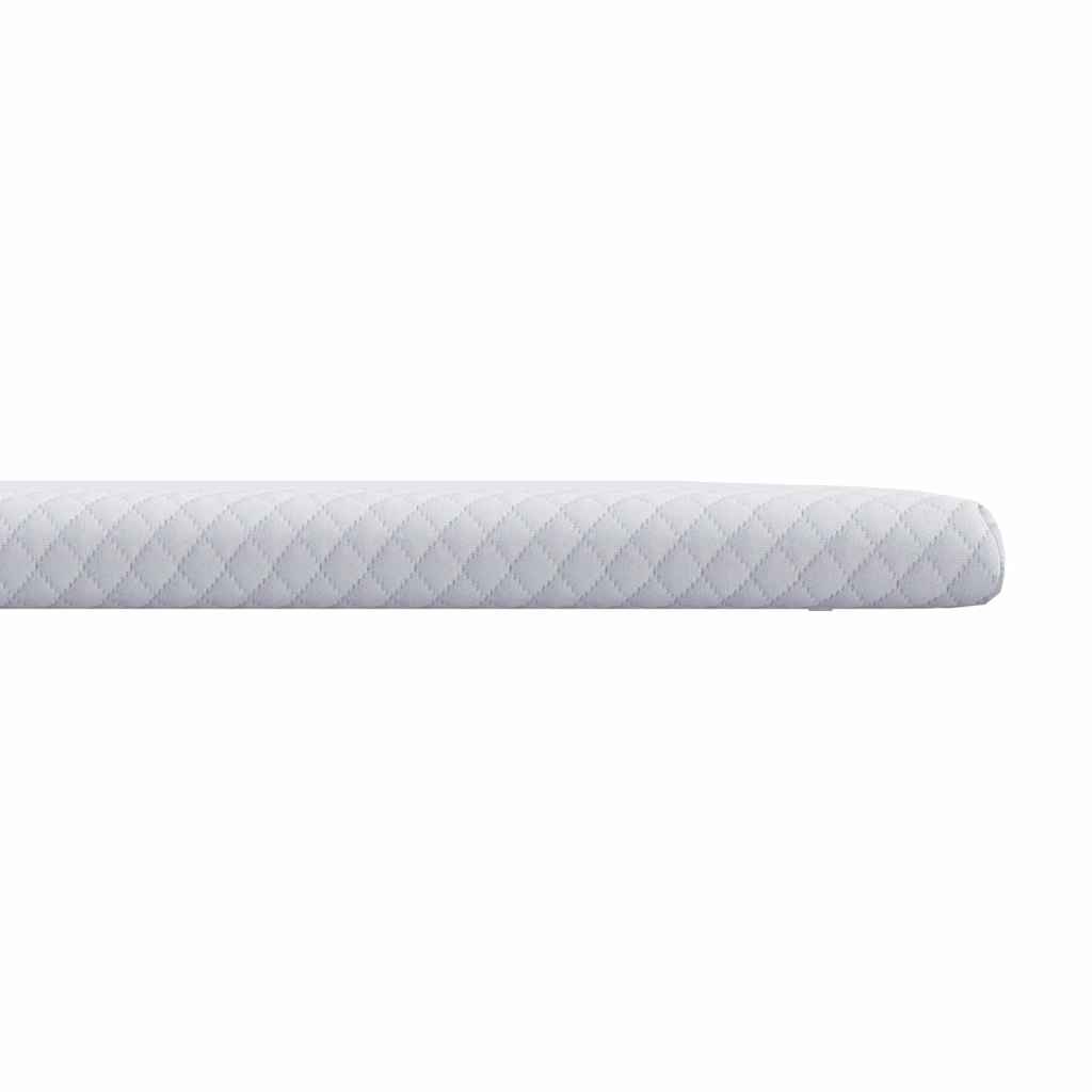 Topper in schiuma memory 140 x 190 cm Thick Morbido Bianco