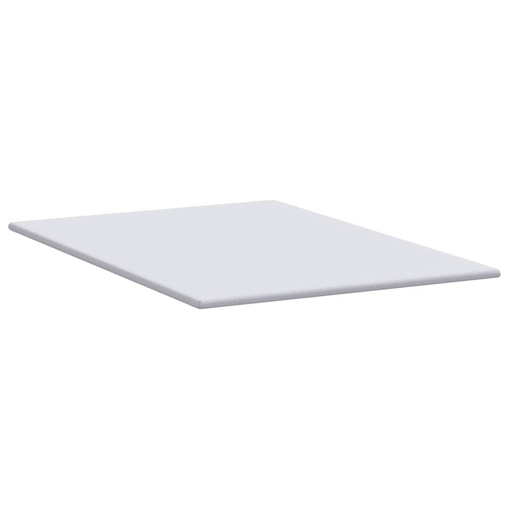 Topper in schiuma memory 140 x 200 cm Thick Morbido Bianco