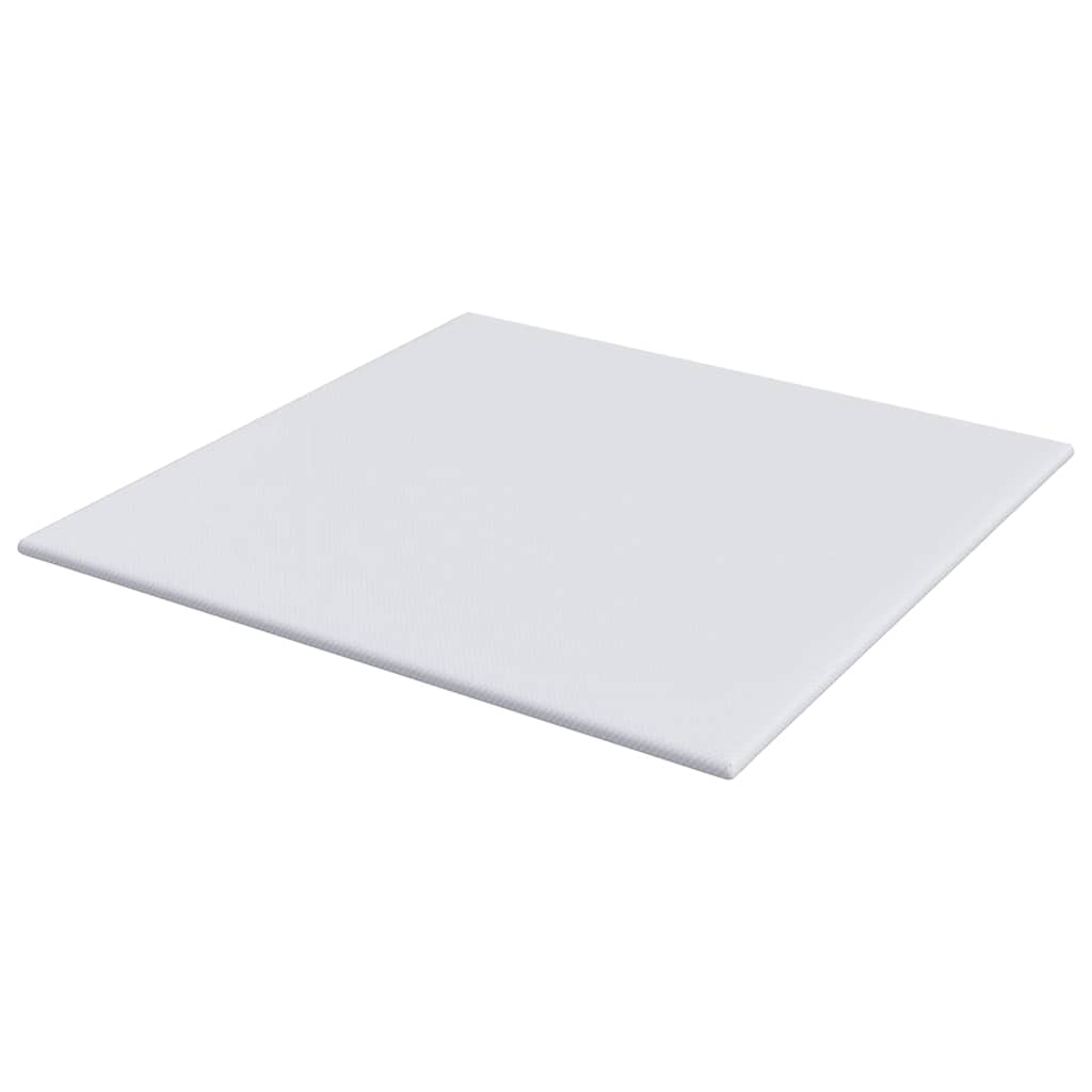 Topper in schiuma memory 200 x 200 cm Thick Morbido Bianco