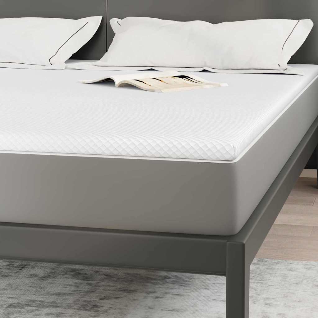 Topper in schiuma memory 200 x 200 cm Thick Morbido Bianco