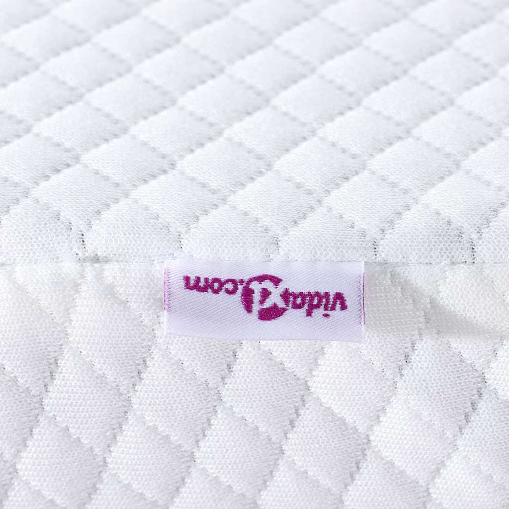 Topper in schiuma memory 80 x 200 cm Thick Morbido Bianco