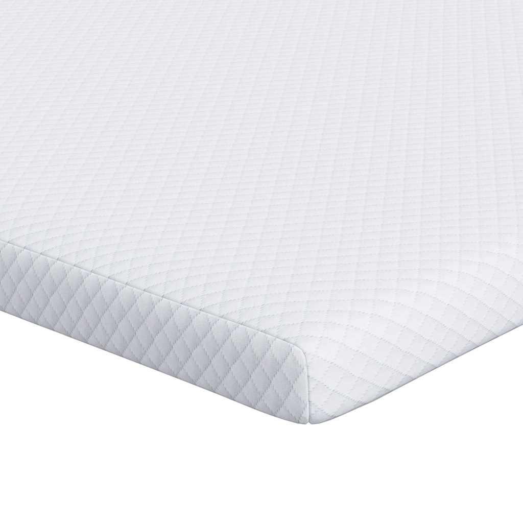 Topper in schiuma memory 140 x 190 cm Thick Morbido Bianco