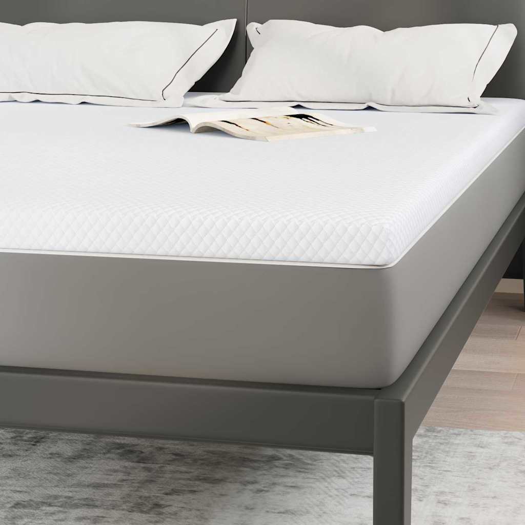 Topper in schiuma memory 140 x 200 cm Thick Morbido Bianco