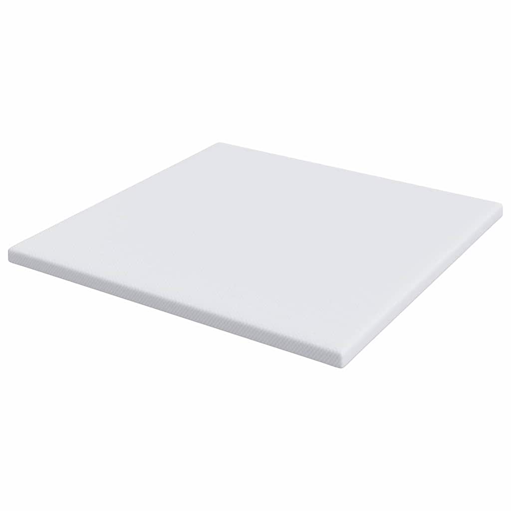 Topper in schiuma memory 200 x 200 x 5 cm Thick Morbido Bianco