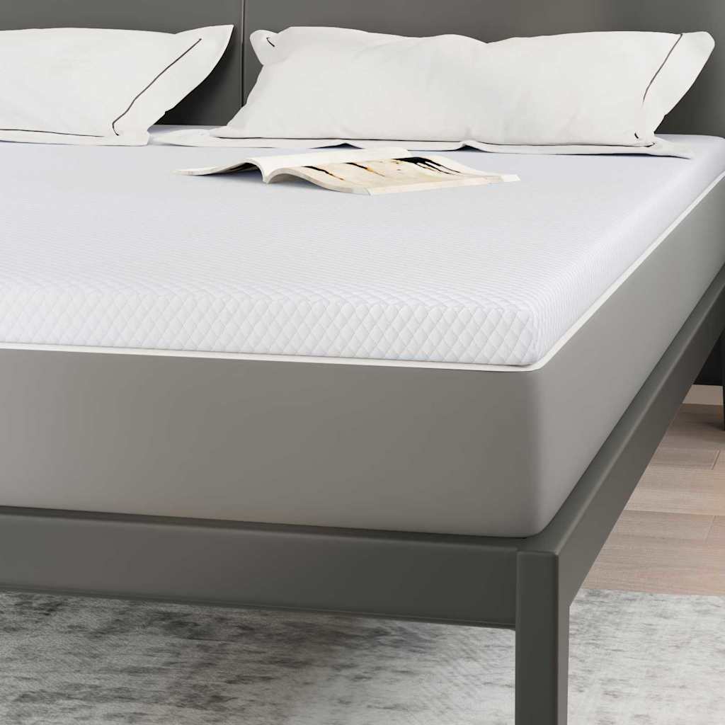 Topper in schiuma memory 200 x 200 x 5 cm Thick Morbido Bianco