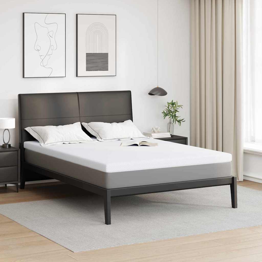 Topper in schiuma memory 140 x 200 cm Thick Morbido Bianco