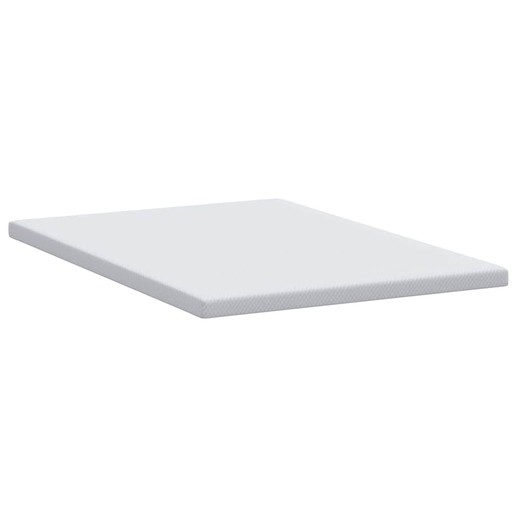 Topper in schiuma memory 140 x 200 cm Thick Morbido Bianco