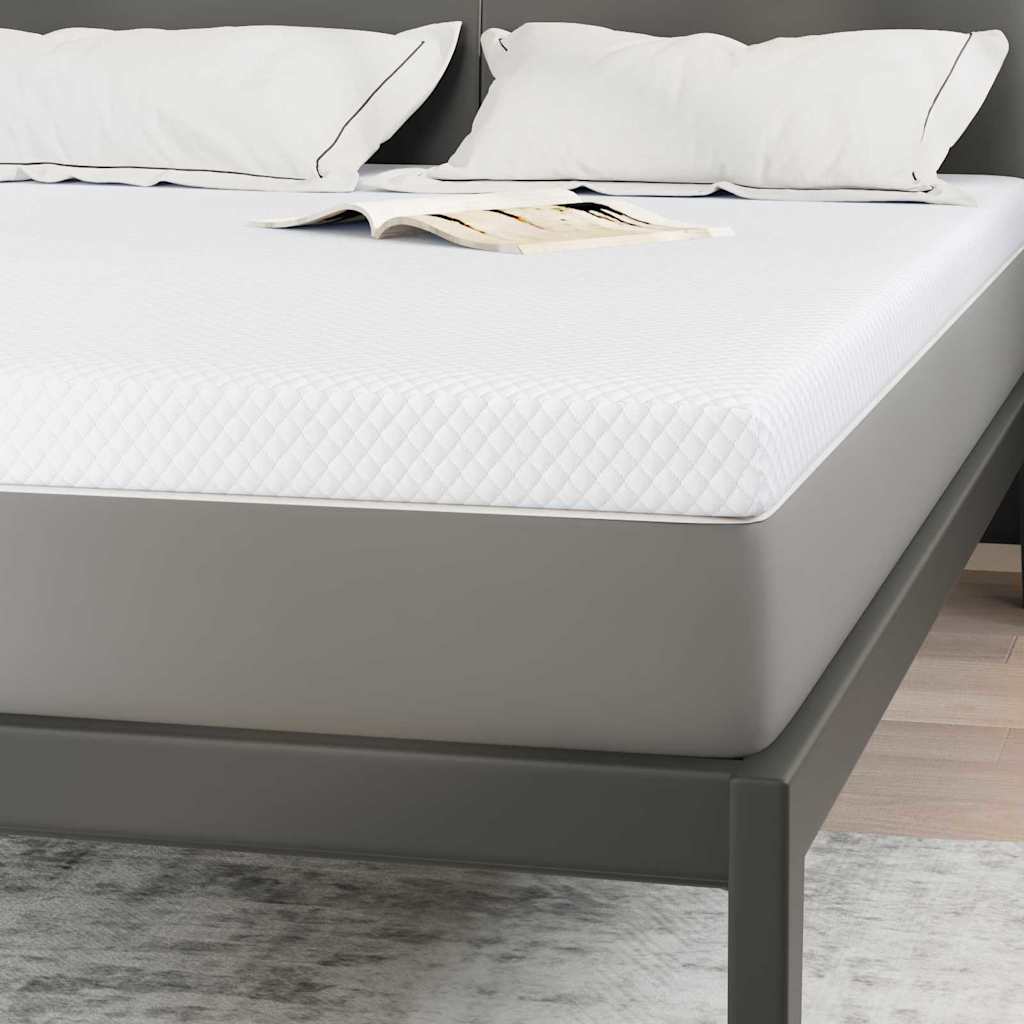 Topper in schiuma memory 140 x 200 cm Thick Morbido Bianco