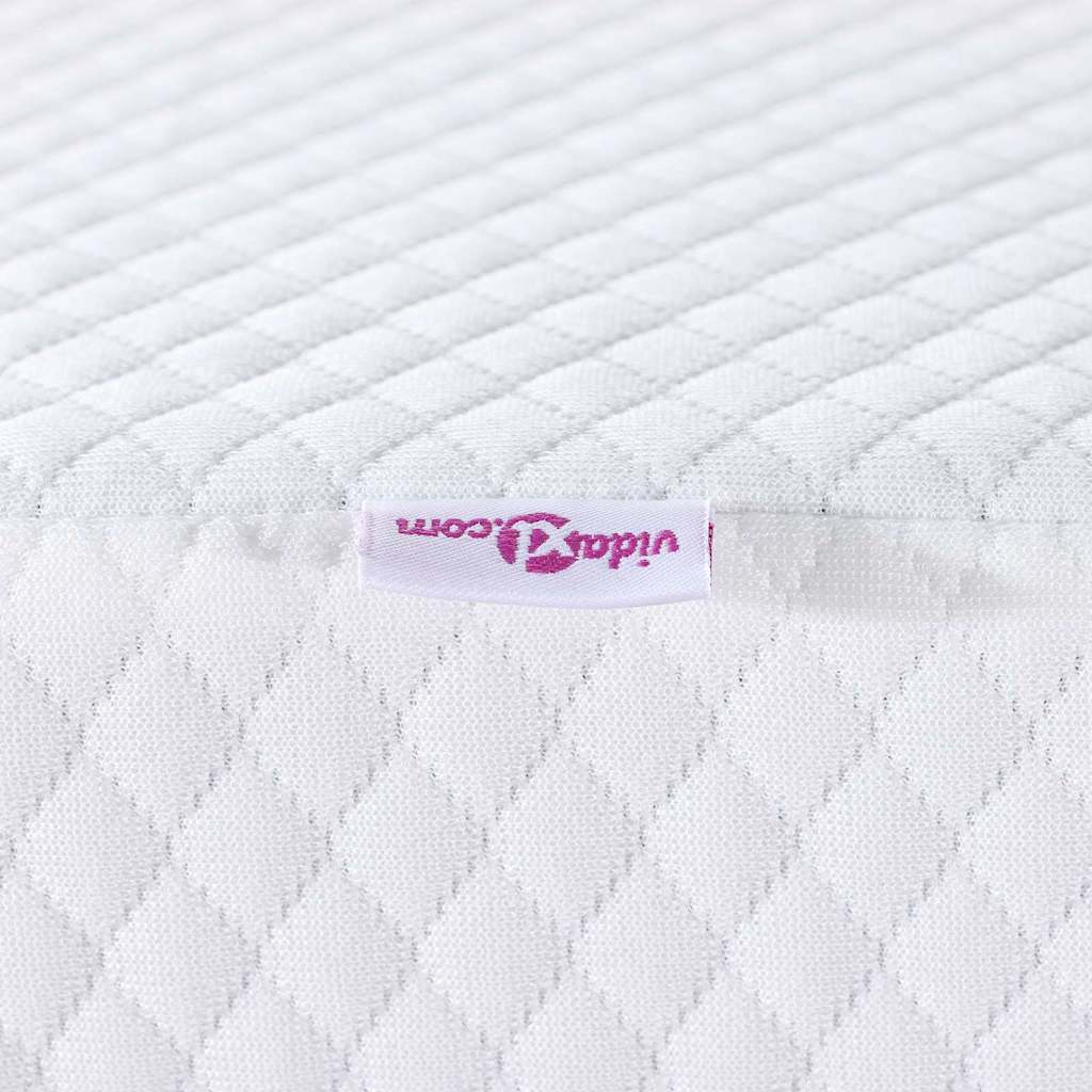 Topper in schiuma memory 160 x 200 cm Thick Morbido Bianco