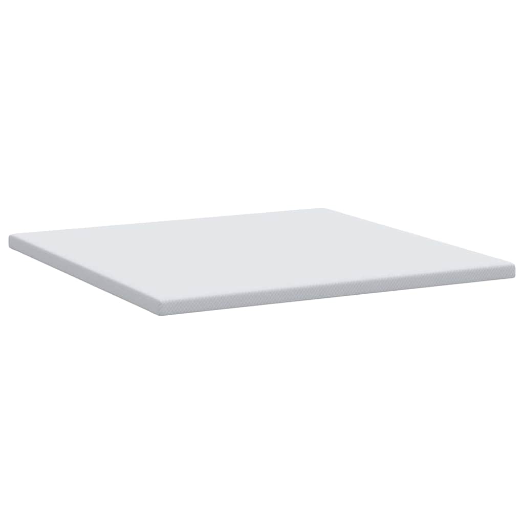 Topper in schiuma memory 180 x 200 cm Thick Morbido Bianco