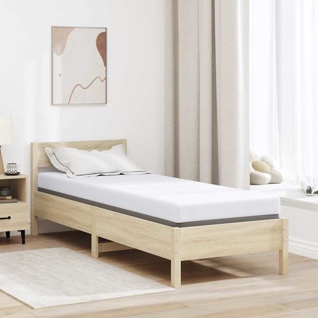 Topper in schiuma memory 80 x 200 cm Thick Morbido Bianco