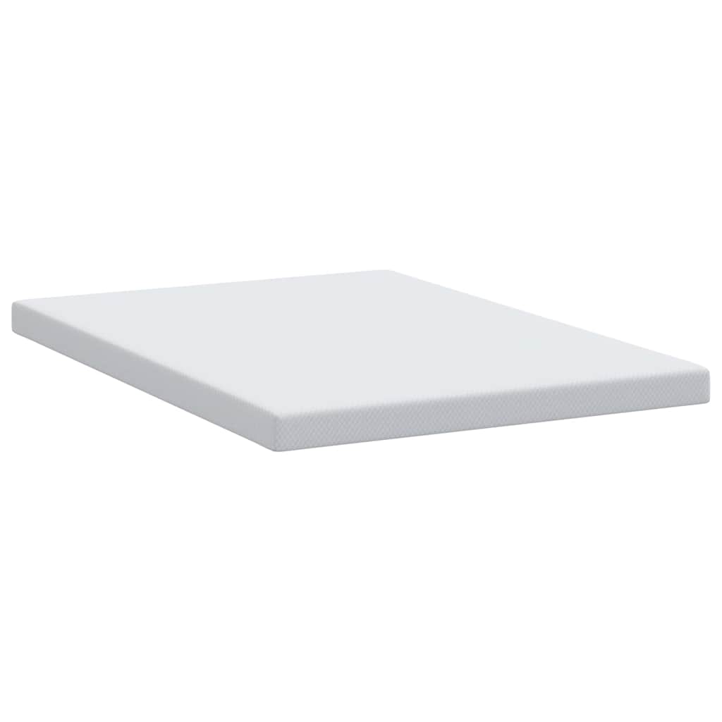 Topper in schiuma memory 140 x 190 cm Thick Morbido Bianco