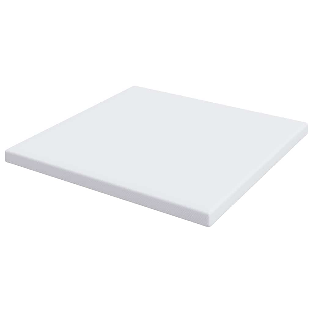 Topper in schiuma memory 200 x 200 cm Thick Morbido Bianco