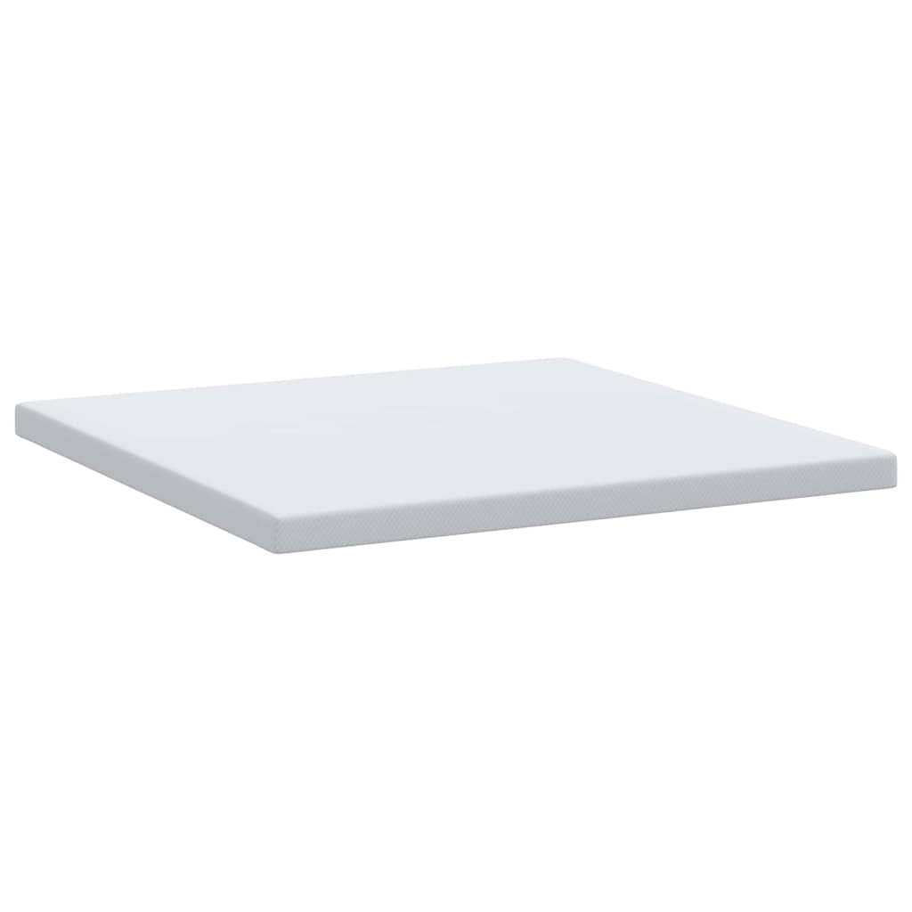 Topper in schiuma memory 200 x 200 cm Thick Morbido Bianco