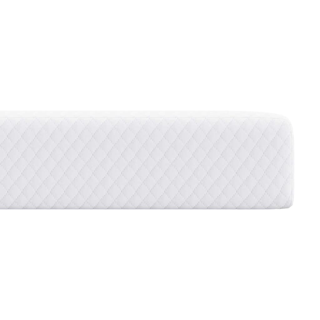 Topper in schiuma memory 200 x 200 cm Thick Morbido Bianco