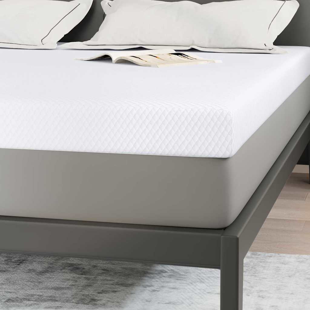 Topper in schiuma memory 200 x 200 cm Thick Morbido Bianco