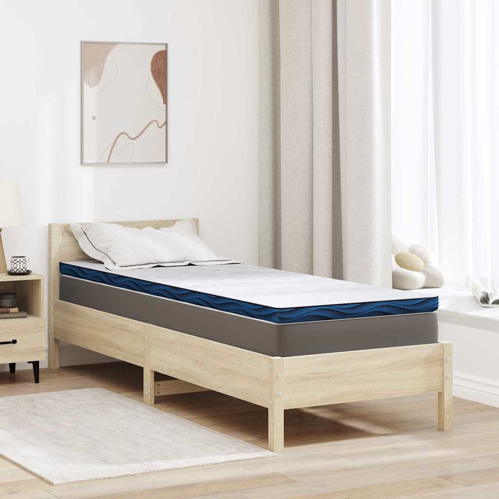 Topper per materasso 80 x 200 cm Spessore Tessuto Jacquard