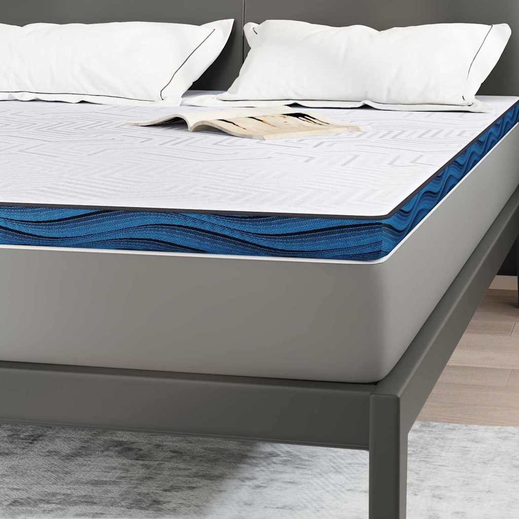 Topper per materasso 140 x 190 cm Spessore Tessuto Jacquard