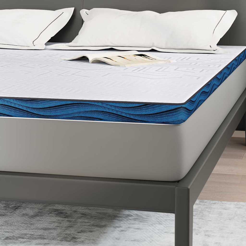 Topper per materasso 200 x 200 cm Spessore Tessuto Jacquard