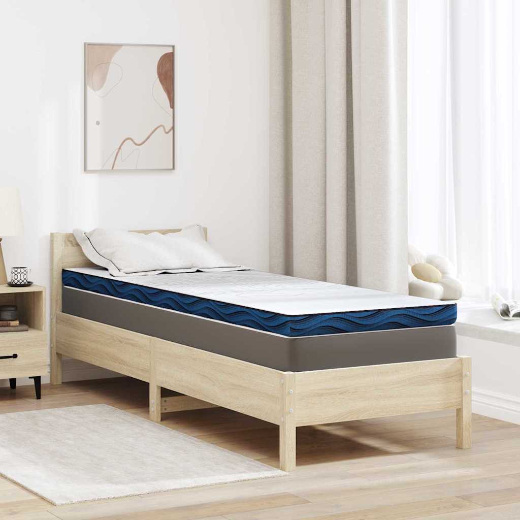 Topper per materasso 80 x 200 cm Spessore Tessuto Jacquard