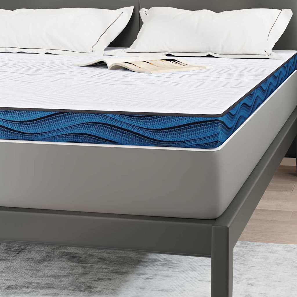 Topper per materasso 140 x 200 cm Spessore Tessuto Jacquard