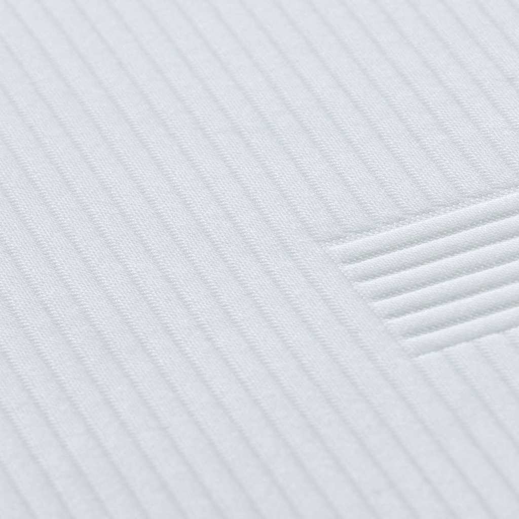 Topper per materasso 90 x 190 cm Spessore Tessuto Jacquard