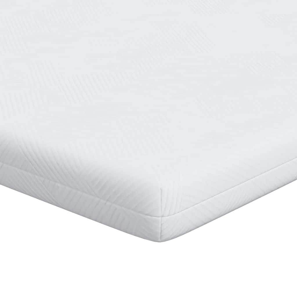 Topper per materasso 100 x 200 cm Spessore Tessuto Jacquard