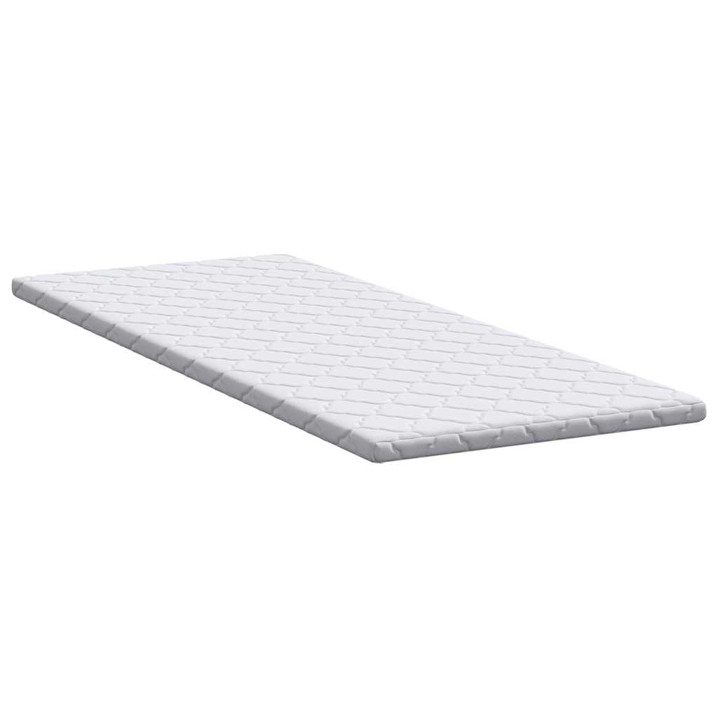 Topper al cocco Bianco 80 x 200 cm Tessuto Jacquard