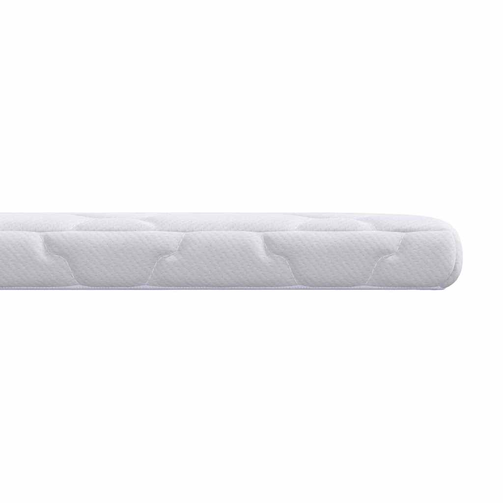 Topper al cocco Bianco 100 x 200 cm Tessuto Jacquard