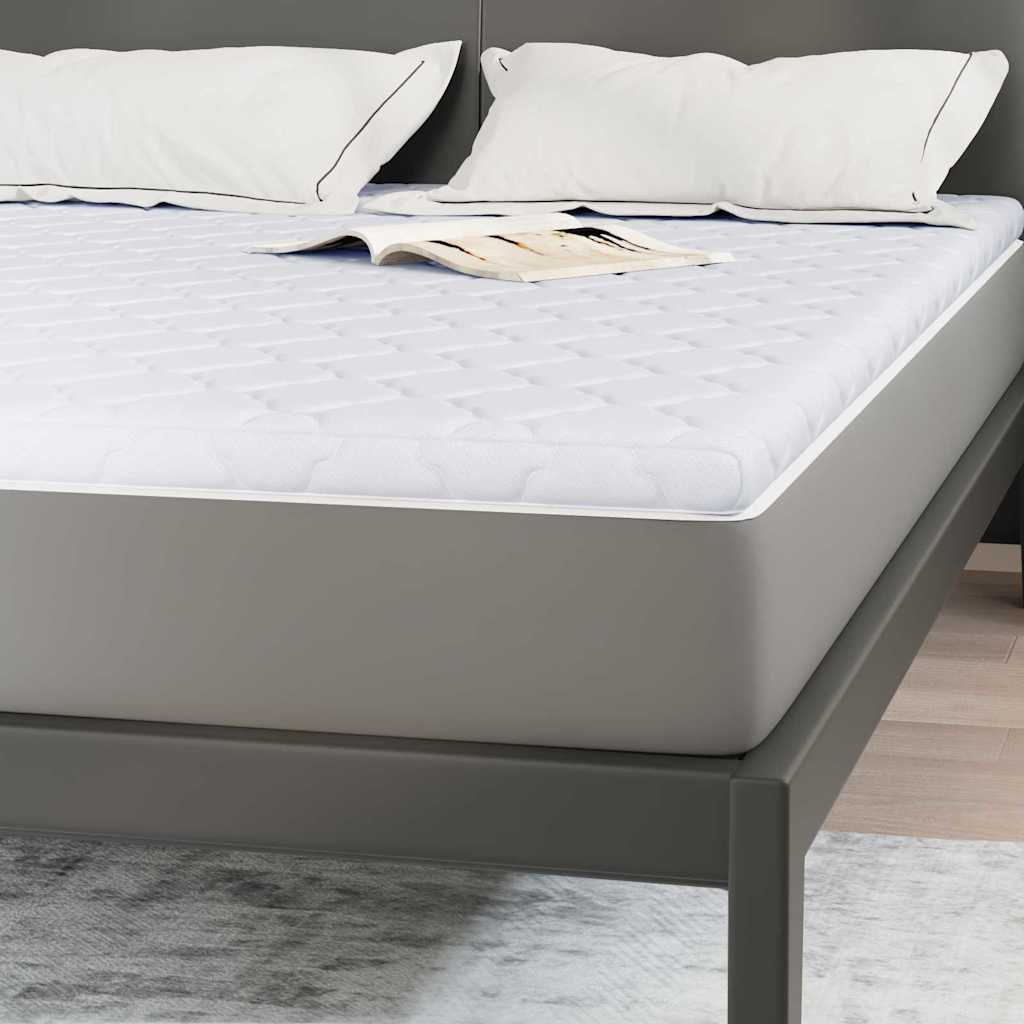 Topper al cocco Bianco 140 x 200 cm Tessuto Jacquard