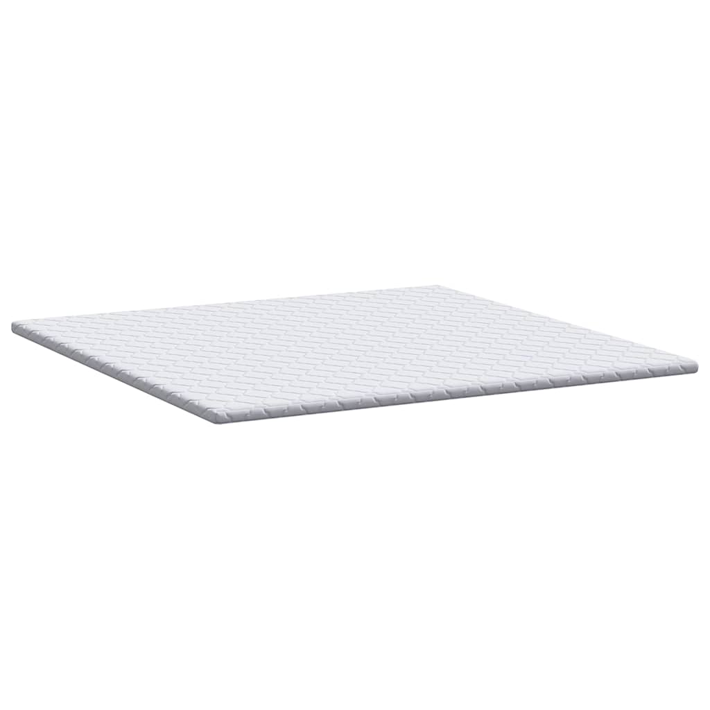 Topper al cocco Bianco 180 x 200 cm Tessuto Jacquard