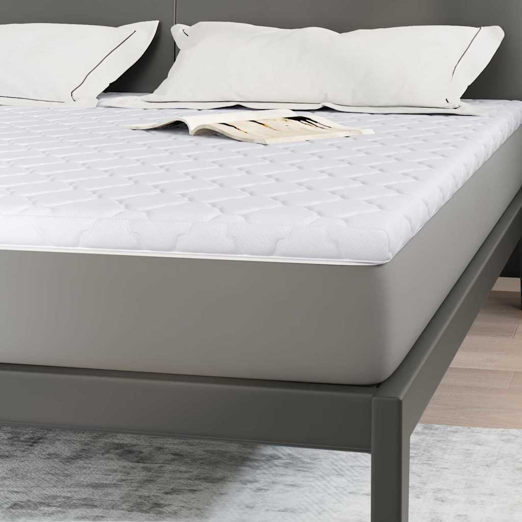Topper al cocco Bianco 180 x 200 cm Tessuto Jacquard