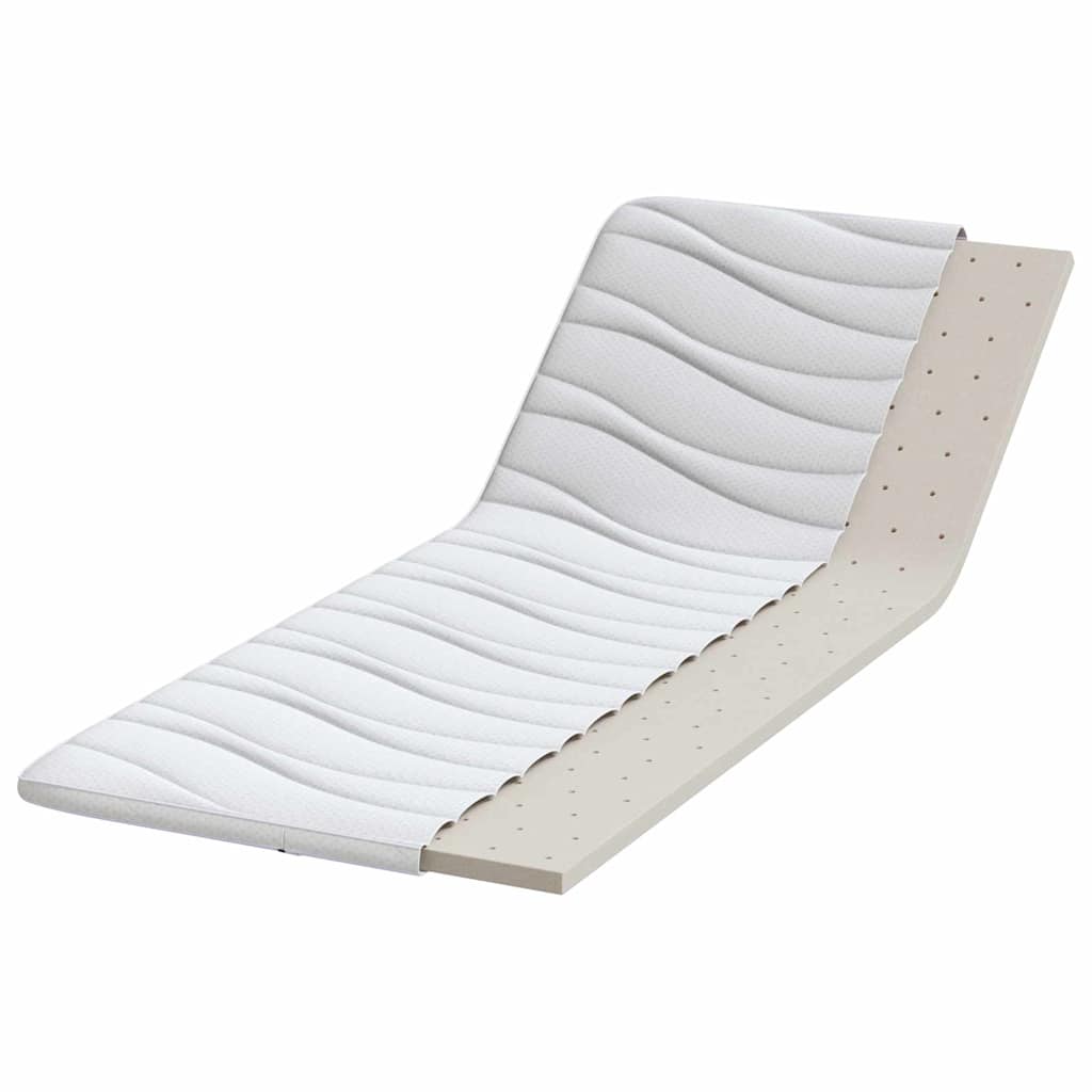 Topper per materasso 70 x 200 cm Spessore Tessuto a maglia