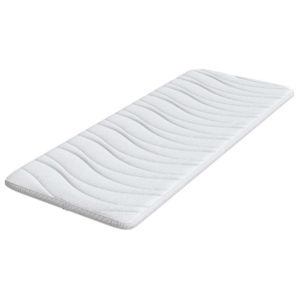 Topper per materasso 70 x 200 cm Spessore Tessuto a maglia
