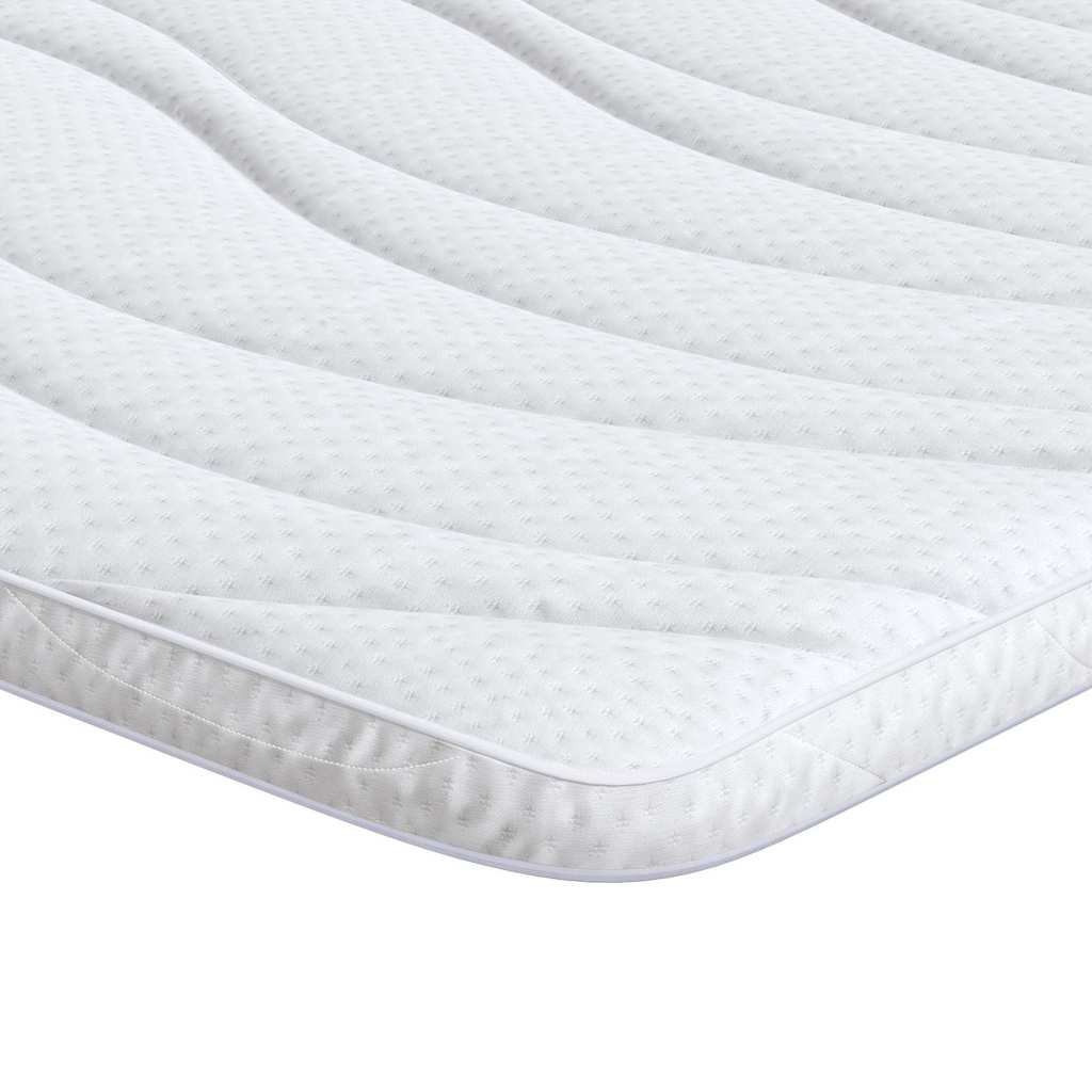 Topper per materasso 140 x 190 cm Spessore Tessuto a maglia