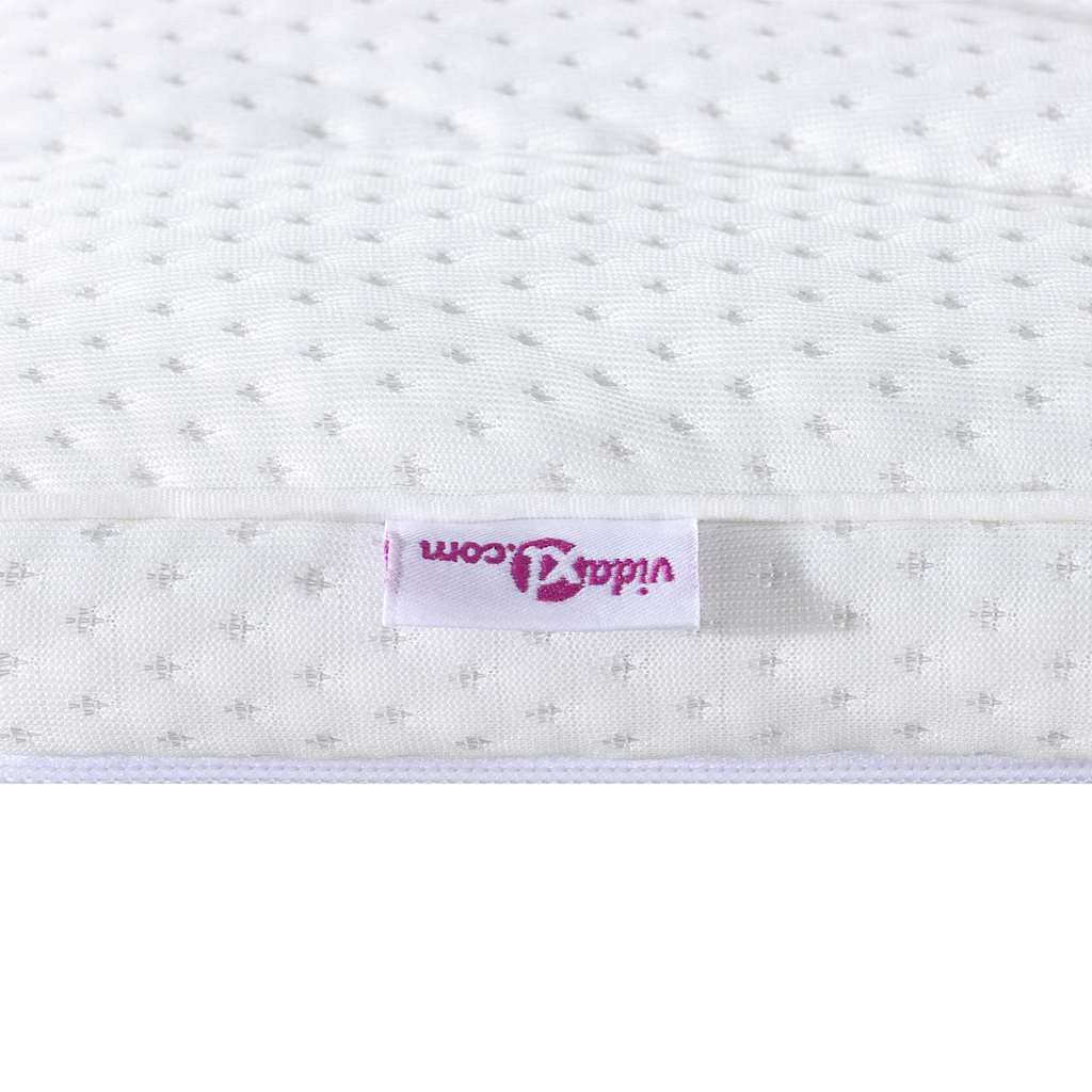 Topper per materasso 140 x 200 cm Spessore Tessuto a maglia